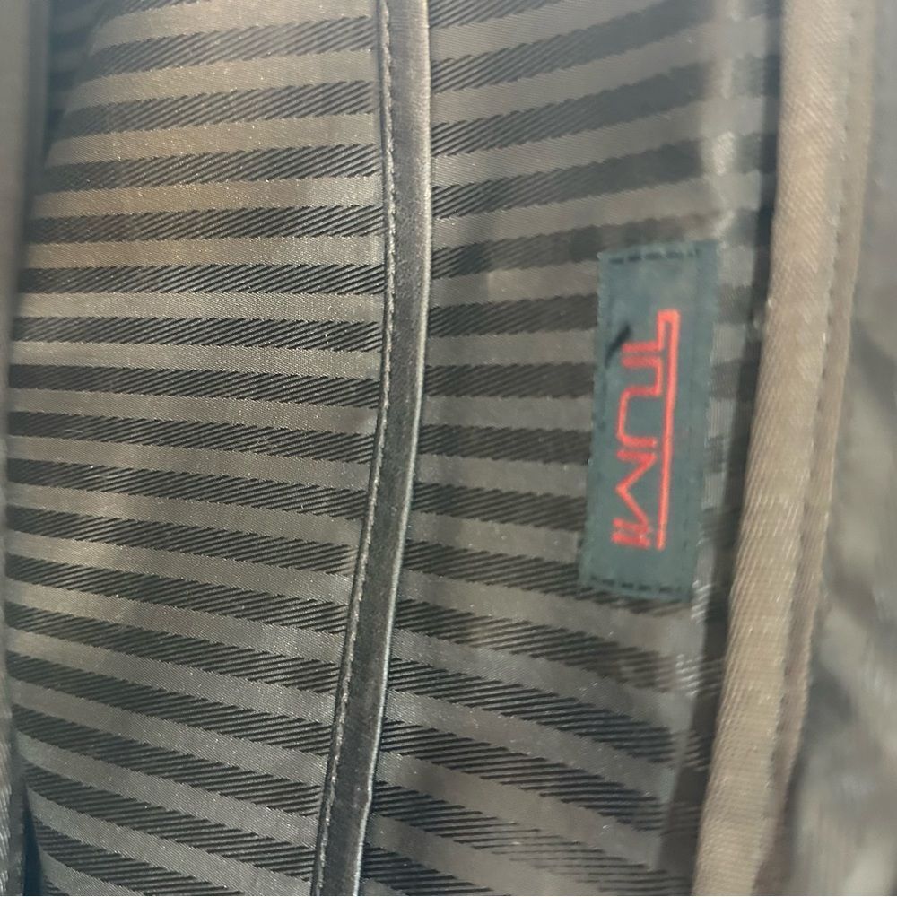 Tumi Brown Nylon and Leather Tote Bag - Picture 7 of 13